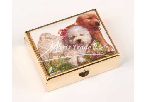 hravá štěnata - klasická obdélníková lékovka