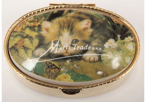 klasická 89 oválná lékovka - kotě