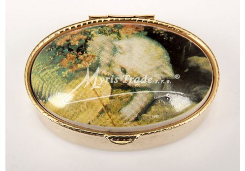 klasická 89 oválná lékovka - kotě