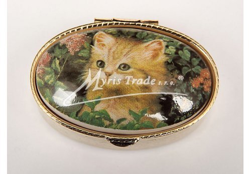 klasická 89 oválná lékovka - kotě