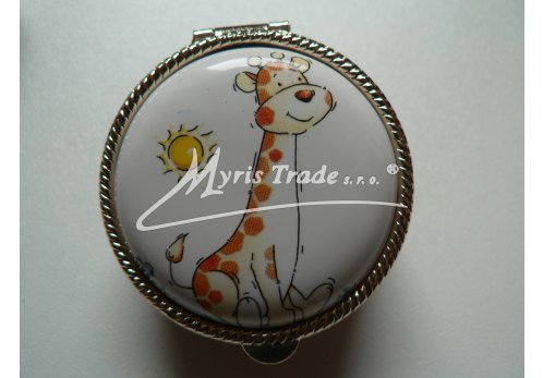 žirafa - klasická lékovka kulatá