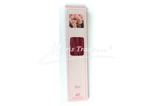 klasické tyčinky - 40 ks RŮŽE