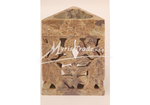 trojstranná aromalampa 2015 - přírodní 13 cm