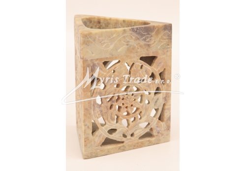 trojstranná aromalampa 2015 - přírodní 13 cm