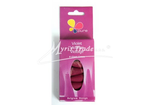 Velké františky - 8 ks FIALKY