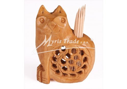 stojánek na párátka - kočka