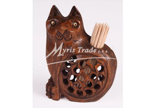 stojánek na párátka - kočka