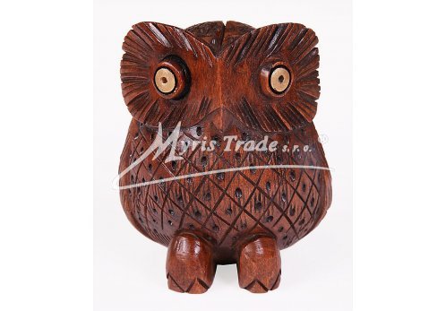 sova dřevěná - 10 cm