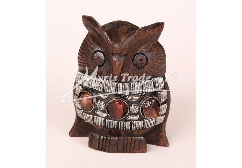 sova dřevěná - 8 cm