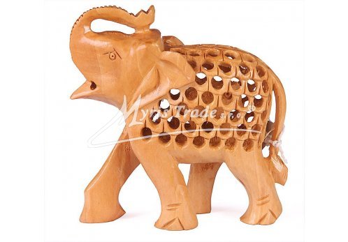 slon dřevěný - 10 cm