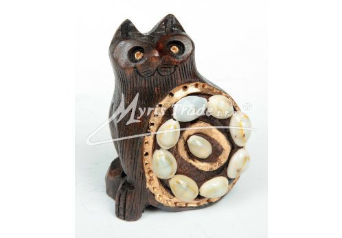 kočička NOVÁ s mušličkami -  7,6 cm