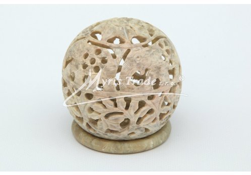 malý barevný svícen - 8,5 cm