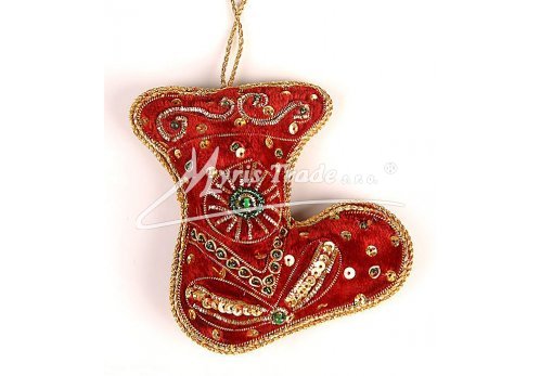 vánoční ozdoba - punčocha