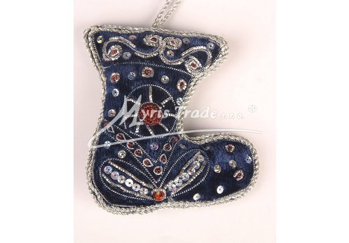 vánoční ozdoba - punčocha