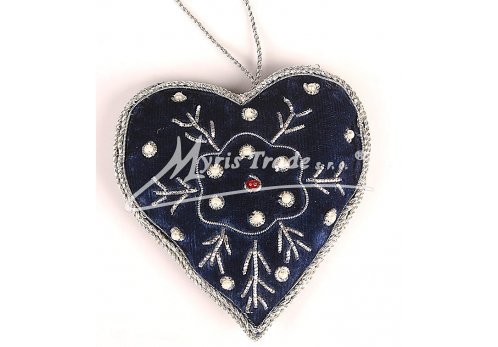 vánoční ozdoba - srdce