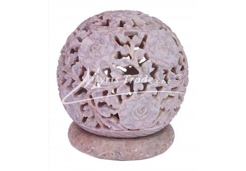 střední barevný svícen  - 9 cm