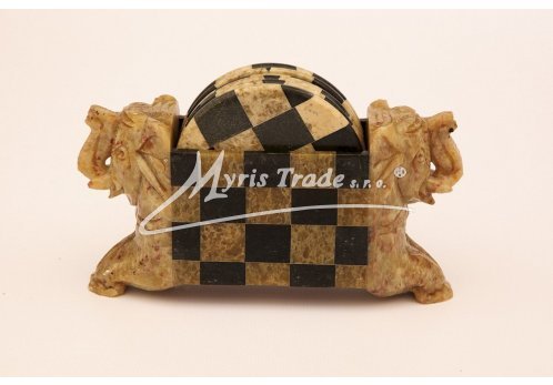 podtácky - ART DECO - slon