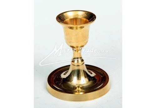 svícen mosazný - 7 cm