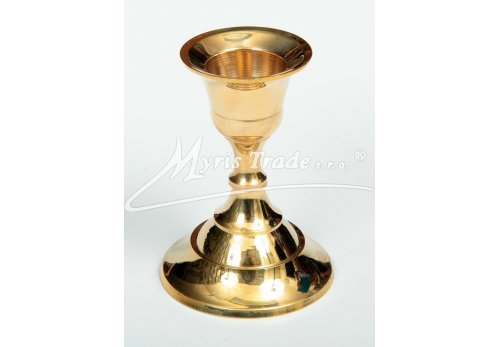 svícen mosazný - 7 cm