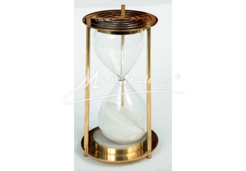 mosazné střední přesýpací hodiny - 14 cm