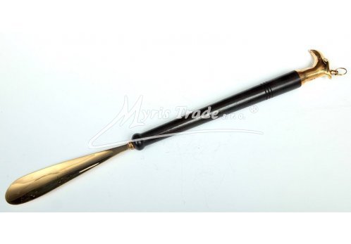 dřevěná a mozasná lžíce na boty - orel - 49 cm