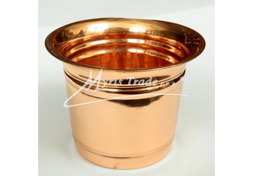 velký měděný květník - 15 cm