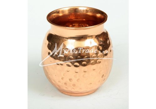 měděná vázička malá - 8 cm