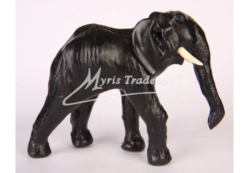 malý slon černý - 15 cm