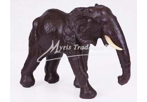 střední slon černý - 30 cm