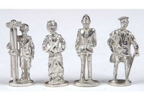 sada 4 ks - viktoriánská doba