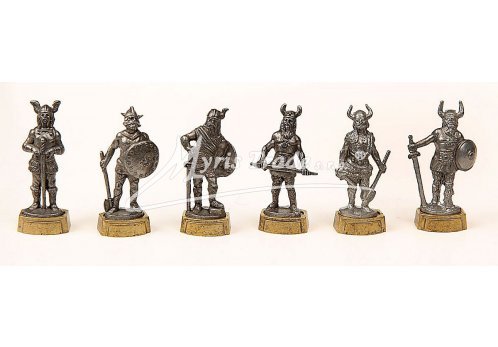 ozdobná sada 6 ks - vikingové