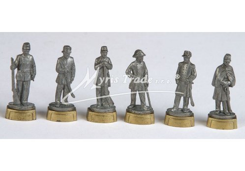 ozdobná sada 6 ks - americká občanská válka