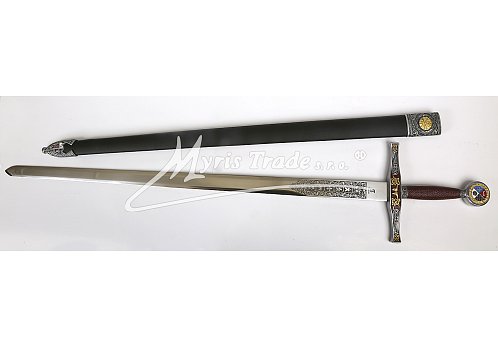 meč EXCALIBUR - zdobený s pochvou