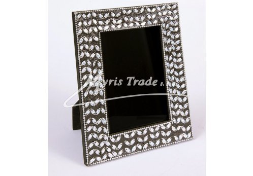 černý ozdobný rámeček na fotku 15x20