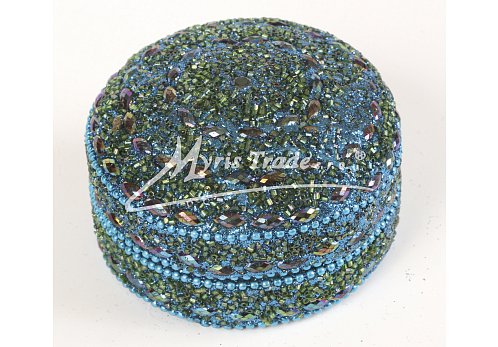 kulatá střední, paví - 7,5 cm