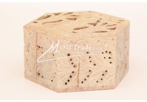 šperkovnice velká - vyřezávaná - Buddha