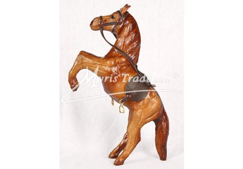 malý kůň hnědý stojící - 15 cm