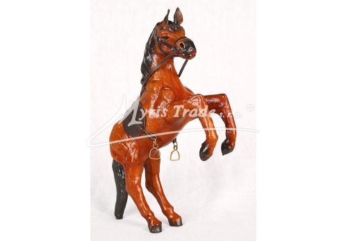 malý kůň hnědý stojící - 15 cm