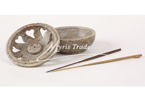 malá víceúčelová dózička - stojánek na vonné tyčinky a františky