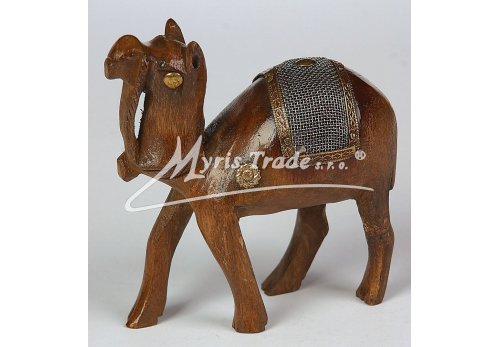 velbloud dřevěný - zdobený