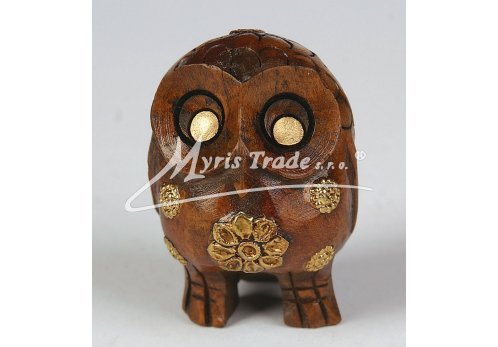 sova dřevěná - 5 cm