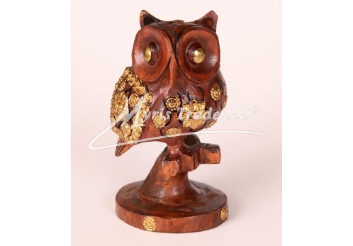 sova dřevěná - 8,5 cm