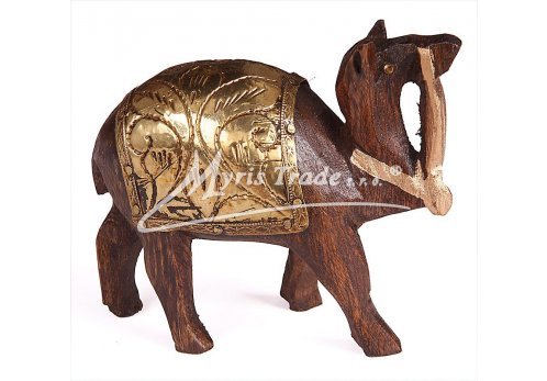 velbloud dřevěný - zdobený