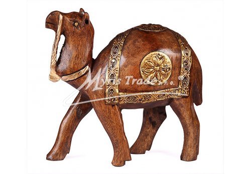 velbloud dřevěný - zdobený