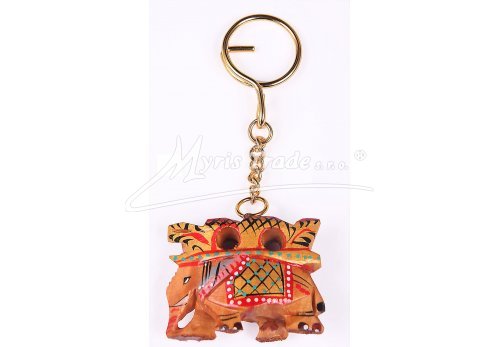 malovaná klíčenka  - slon