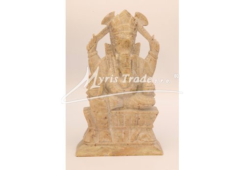 soška GANESHI mastek - 20,5 cm