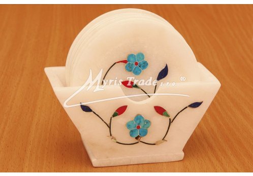 .podtácky pod skleničky - mramor