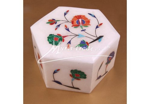 střední - šestiboká krabička