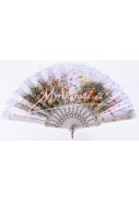 vějíř - klasický, bílý