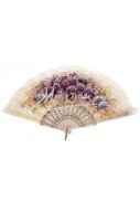 vějíř - klasický, bílý